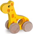 Drevené autíčko zvieratko Push along Animals Eichhorn lev slon žirafa od 24 mes