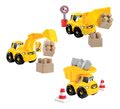 Stavebnica pracovné autíčko Abrick Écoiffier buldozér/bager/nákladné auto 10-12 dielov od 18 mes