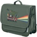 Školská aktovka Schoolbag Paris Large Race Dino Jack Piers ergonomická luxusné prevedenie od 6 rokov 38*32*15 cm