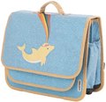 Školská aktovka Schoolbag Paris Large Dolphin Jack Piers ergonomická luxusné prevedenie od 6 rokov 38*32*15 cm