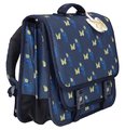 Školská aktovka Schoolbag Paris Large Feather Jack Piers ergonomická luxusné prevedenie od 6 rokov 34*38 cm