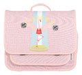Školská aktovka Schoolbag Paris Large Flamingo Jack Piers ergonomická luxusné prevedenie od 6 rokov 32*15*38 cm