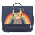 Školská aktovka Schoolbag Paris Large Paris Cat Jack Piers ergonomická luxusné prevedenie od 6 rokov 32*15*38 cm