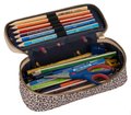 Školský peračník Pencil Box Leopard Cherry Jeune Premier ergonomický luxusné prevedenie 22*7 cm