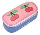 Školský peračník Pencil Box Cherry Pink Jeune Premier ergonomický luxusné prevedenie 22*7 cm