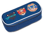 Školský peračník Pencil Box Supercats Jeune Premier ergonomický luxusné prevedenie 22*7 cm