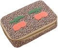 Školský peračník Pencil Box Filled Leopard Cherry Jeune Premier ergonomický luxusné prevedenie 20*7 cm