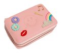 Školský peračník Pencil Box Filled Lady Gadget Pink Jeune Premier ergonomický luxusné prevedenie 20*7 cm