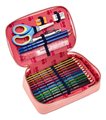 Penar școlar umplut Pencil Box Filled Lady Gadget Pink Jeune Premier design ergonomic, luxos 20*7 cm