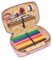 Školský peračník Pencil Box Filled Mermaids Jeune Premier ergonomický luxusné prevedenie 20*7 cm