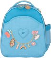 Školská taška batoh Backpack Ralphie Vichy Love Blue Jeune Premier ergonomický luxusné prevedenie 31*27 cm