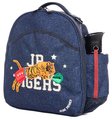Školská taška batoh Backpack Ralphie Boxing Tiger Navy Mélange Jeune Premier ergonomická luxusné prevedenie 31*27 cm