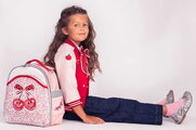 Školská taška batoh Backpack Ralphie Berry Cute Jeune Premier ergonomický luxusné prevedenie 32*28 cm JPRA026264