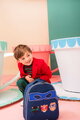 Školská taška batoh Backpack Ralphie Supercats Jeune Premier ergonomický luxusné prevedenie 32*28 cm