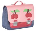 Školská aktovka Signature bag Midi Cherry Pink Jeune Premier ergonomická luxusné prevedenie 30*38 cm