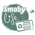 Pieskovisko ekologické mušľa sada 2 kusov s formičkami Double Mini Sand Pit Green Smoby s krhličkou a lopatka s hrabličkami pre malé priestory od 18 m