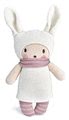 Bábika pletená biela Baby Bella Knitted Doll ThreadBear 24 cm z jemnej a mäkkej bavlny v darčekovom balení od 0 mes