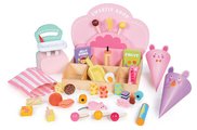 Drevený obchod so sladkosťami Sweetie Pic'N'Mix Shop Tender Leaf Toys s váhou cukríkmi a lízatkami