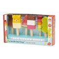 Drevené nanuky Ice Lolly Shop Tender Leaf Toys 6 druhov na stojane