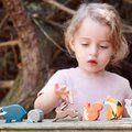 Lesné zvieratká na poličke 8 ks Woodland Animals Tender Leaf Toys králik zajac ježko líška srnka veverička lasica jazvec