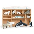 Drevené polárne zvieratká na poličke Polar Animals Shelf Tender Leaf Toys 10 druhov ľadových živočíchov