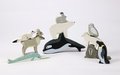 Drevené polárne zvieratká na poličke Polar Animals Shelf Tender Leaf Toys 10 druhov ľadových živočíchov