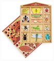 Drevený hotel pre hmyz The Bug Hotel Tender Leaf Toys 13 druhov hmyzu s názvami