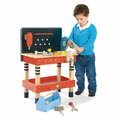 Drevená pracovná dielňa TenderLeaf Tool Bench Tender Leaf Toys s náradím, 18 doplnkov