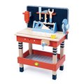 Drevená pracovná dielňa TenderLeaf Tool Bench Tender Leaf Toys s náradím, 18 doplnkov