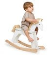 Drevený hojdací koník Lucky Rocking Horse Tender Leaf Toys klasická hračka od 12 mes