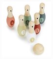 Drevené kolky s guľou Birdie Skittles Tender Leaf Toys 6 dielov v textilnej taške