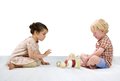 Drevené kolky s guľou Birdie Skittles Tender Leaf Toys 6 dielov v textilnej taške