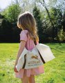 Drevená sada na kroket Woodland Indoor Croquet Set Tender Leaf Toys 2 palice s loptičkami a 6 bránok v tvare zvieratiek v plátenej taške