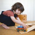 Drevené stohovateľné autíčka Stacking Cars Tender Leaf Toys 7 druhov autíčok pre rozvoj jemnej motoriky od 18 mes