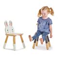 Drevená stolička zajac Forest Rabbit Chair Tender Leaf Toys pre deti od 3 rokov