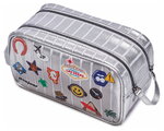 Cestovné puzdro kozmetická taštička Travel Pouch Jetsetter Silver Jeune Premier ergonomické luxusné prevedenie 25*12,5 cm