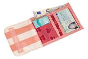 Peňaženka Wallet Butterfly Stripe Jeune Premier luxusné prevedenie 11*15 cm