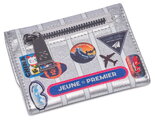 Peňaženka Wallet Jetsetter Silver Jeune Premier luxusné prevedenie 11*15 cm