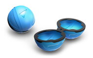 Vodný granát magnetický SpyraBlast Blue Spyra 4 kusy protišmykový s gumeným povrchom znovupoužiteľný od 14 rokov